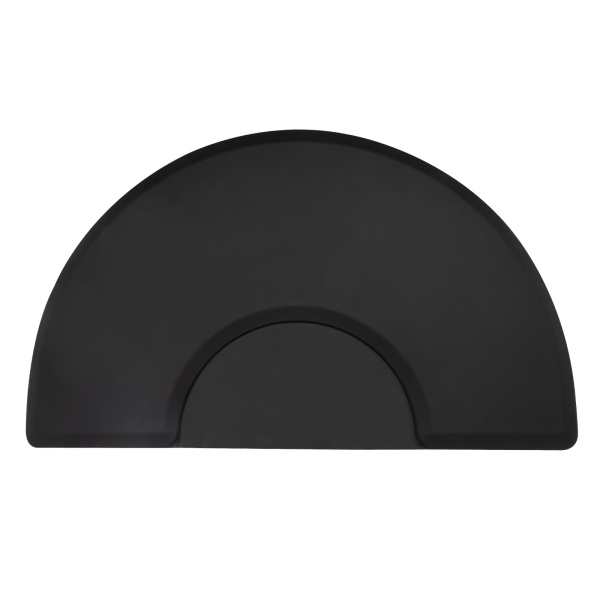 Salon Comfort Mat 3x5ft Anti-Fatigue Hair Stylist Floor Mat with Half-Circle for Barber Shop Chair Base Salon Comfort Mat 3x5ft Anti-Fatigue Hair Stylist Floor Mat with Half-Circle for Barber Shop Chair Base