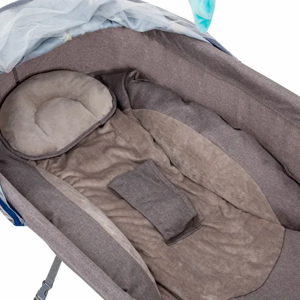 Baby Cradle Swing 5 Speed Electric Stand Crib Auto Rocking Chair Bed with Remote Control Infant Musical Sleeping Basket (Blue) Baby Cradle Swing 5 Speed Electric Stand Crib Auto Rocking Chair Bed with Remote Control Infant Musical Sleeping Basket (Blue)