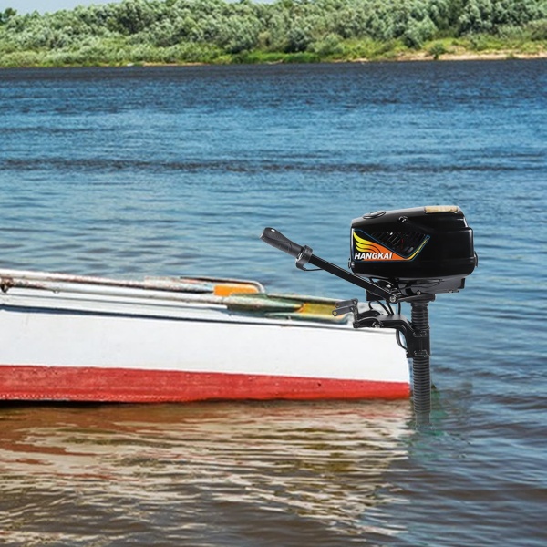 OUKANING 4 HP Electric Outboard Motor Boat Engine 1000W Electric Marine Motor