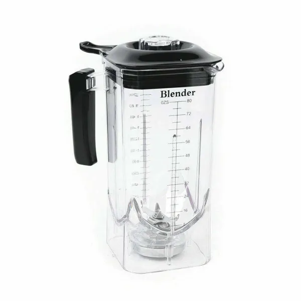 2200W Multifunctional High Speed Blender Commercial Professional Smoothie Blender 1-9 Speed for Milkshakes and Smoothies