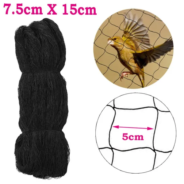 OUKANING Anti Bird Netting 100'X50' Barrier Garden Bird Poultry Aviary Net OUKANING Anti Bird Netting 100'X50' Barrier Garden Bird Poultry Aviary Net