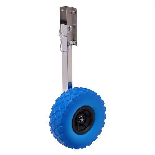 OUKANING Boat Transom Launching Wheel Dolly for Inflatable Boats-10'' x 3 '' Tire&150KG Max OUKANING Boat Transom Launching Wheel Dolly for Inflatable Boats-10'' x 3 '' Tire&150KG Max