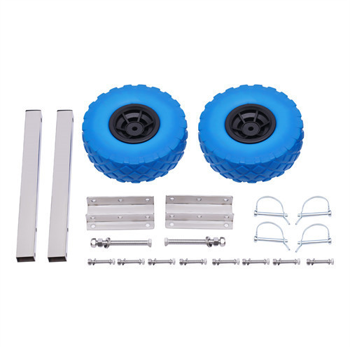 OUKANING Boat Transom Launching Wheel Dolly for Inflatable Boats-10'' x 3 '' Tire&150KG Max OUKANING Boat Transom Launching Wheel Dolly for Inflatable Boats-10'' x 3 '' Tire&150KG Max