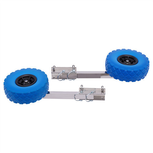 OUKANING Boat Transom Launching Wheel Dolly for Inflatable Boats-10'' x 3 '' Tire&150KG Max OUKANING Boat Transom Launching Wheel Dolly for Inflatable Boats-10'' x 3 '' Tire&150KG Max
