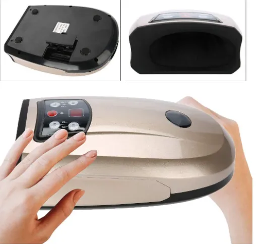 Oukaning Hot Hand Massager Electric Compression Acupressure Palm Hand Massager - Beauty Care Tools - Numbness/Pain Relief Oukaning Hot Hand Massager Electric Compression Acupressure Palm Hand Massager - Beauty Care Tools - Numbness/Pain Relief