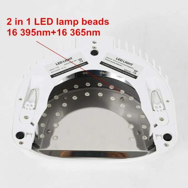 Oukaning Cordless LED Nail Dryer Nail Lamp Gel Polisher Machine-Nail Drying
