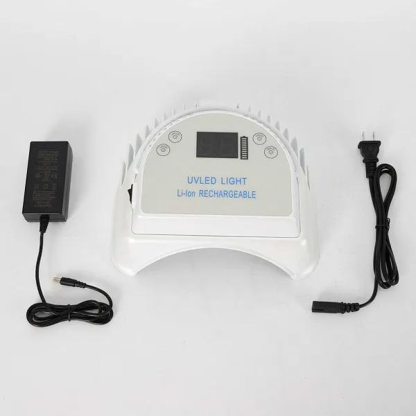 Oukaning Cordless LED Nail Dryer Nail Lamp Gel Polisher Machine-Nail Drying