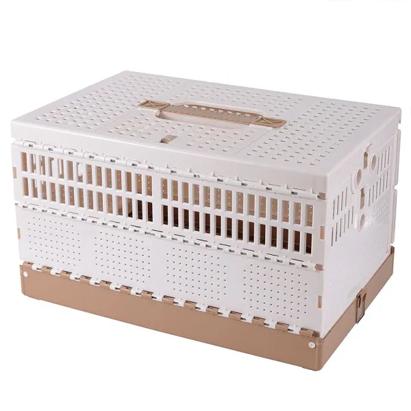 43cm Portable Foldable Plastic - Transport Poultry - Transport Bird Cage
