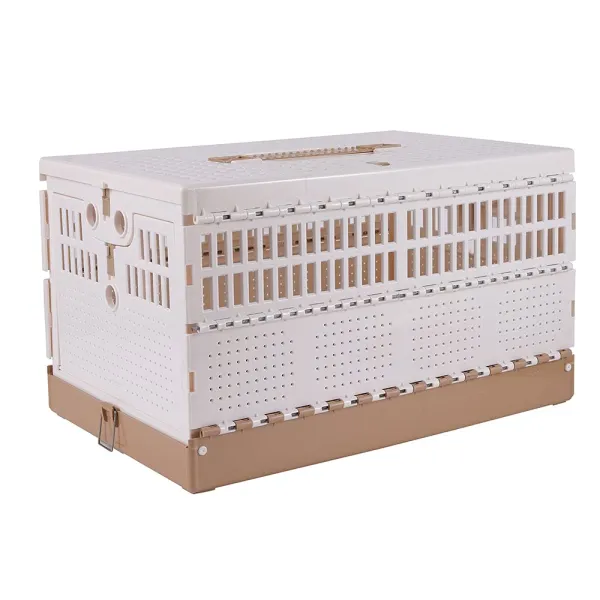 43cm Portable Foldable Plastic - Transport Poultry - Transport Bird Cage
