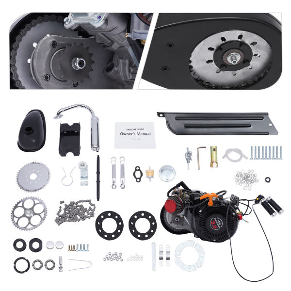 100cc 4 Stroke Bicycle Engine Kit Gas Motorized Motor Bike Modified DIY Engine 100cc 4 Stroke Bicycle Engine Kit Gas Motorized Motor Bike Modified DIY Engine