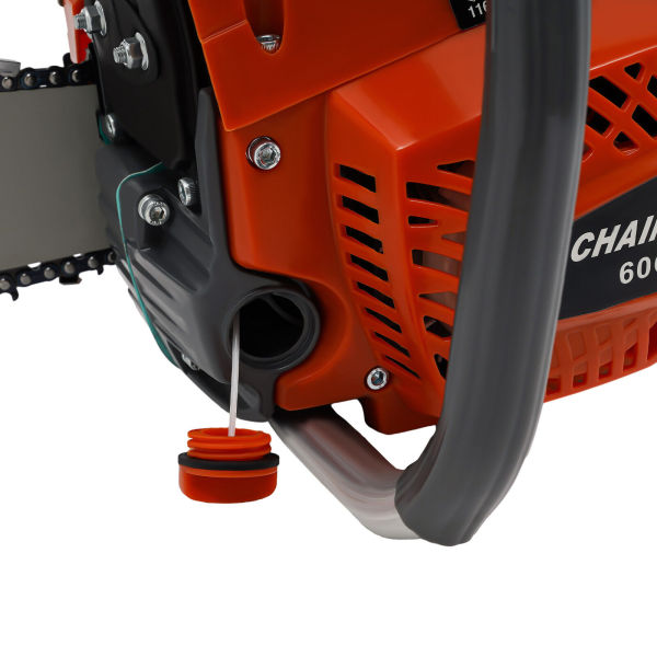 60cc Gas Powered Chainsaw with 22'' Guide Bar Saw Chain 2-Stroke Engine Cut Wood 60cc Gas Powered Chainsaw with 22'' Guide Bar Saw Chain 2-Stroke Engine Cut Wood
