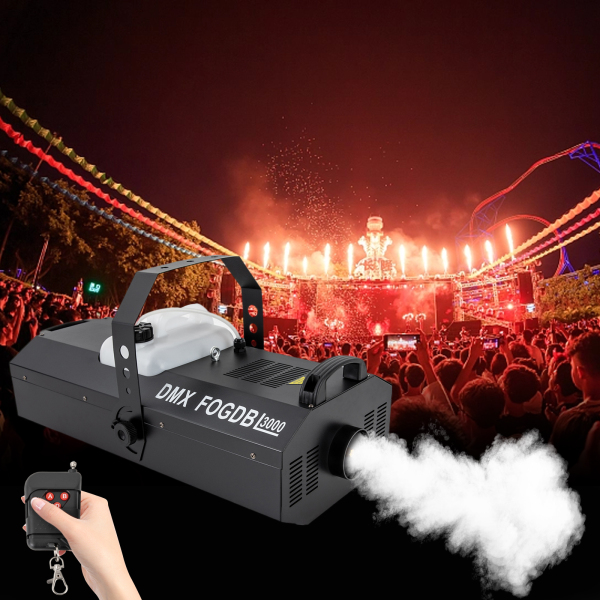 Halloween Fog Machine 3000W Smoke Machine with 30000CFM Fog DMX Stage Fogger with Remote control for Stage Effect Wedding Disco Club Christmas Halloween Fog Machine 3000W Smoke Machine with 30000CFM Fog DMX Stage Fogger with Remote control for Stage Effect Wedding Disco Club Christmas