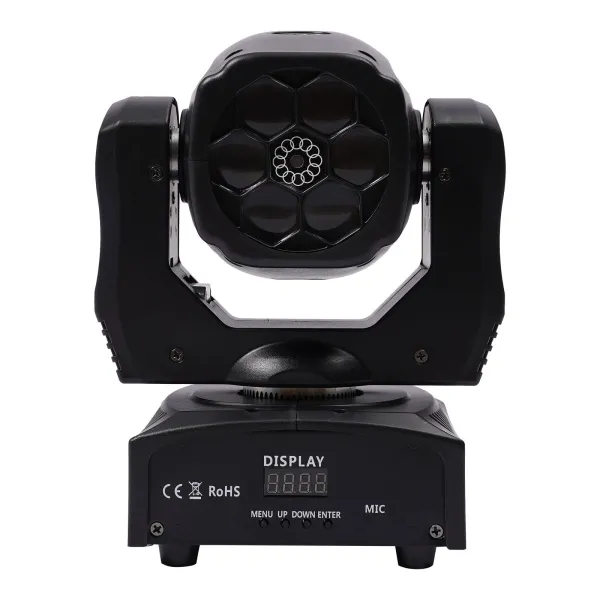 DJ Lights Bee Eye Wash Moving Head Lights Strobe Party Disco Lights Green-Effect Strobe DJ Lights Compatible