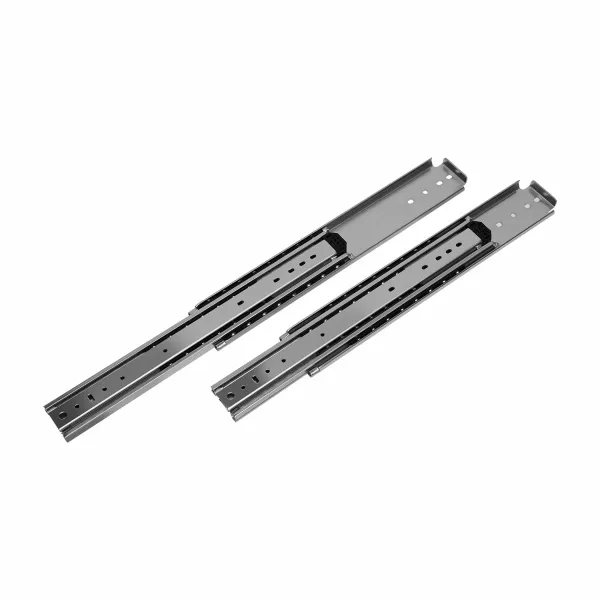 Heavy Duty Drawer Slides 34 Inch Full Extension Ball Bearing Industrial Drawer Slides 3 Section Drawer Tracks and Runners Heavy Duty Drawer Slides 34 Inch Full Extension Ball Bearing Industrial Drawer Slides 3 Section Drawer Tracks and Runners