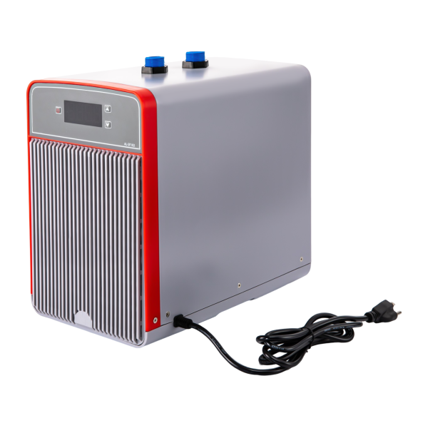 42Gal Aquarium Chiller, 1/10HP Water Chiller for Hydroponics System Fish Tank Coral Reef Tank, Quiet Design, 160L, Grey