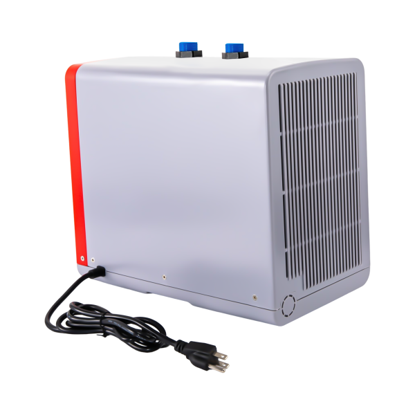 42Gal Aquarium Chiller, 1/10HP Water Chiller for Hydroponics System Fish Tank Coral Reef Tank, Quiet Design, 160L, Grey